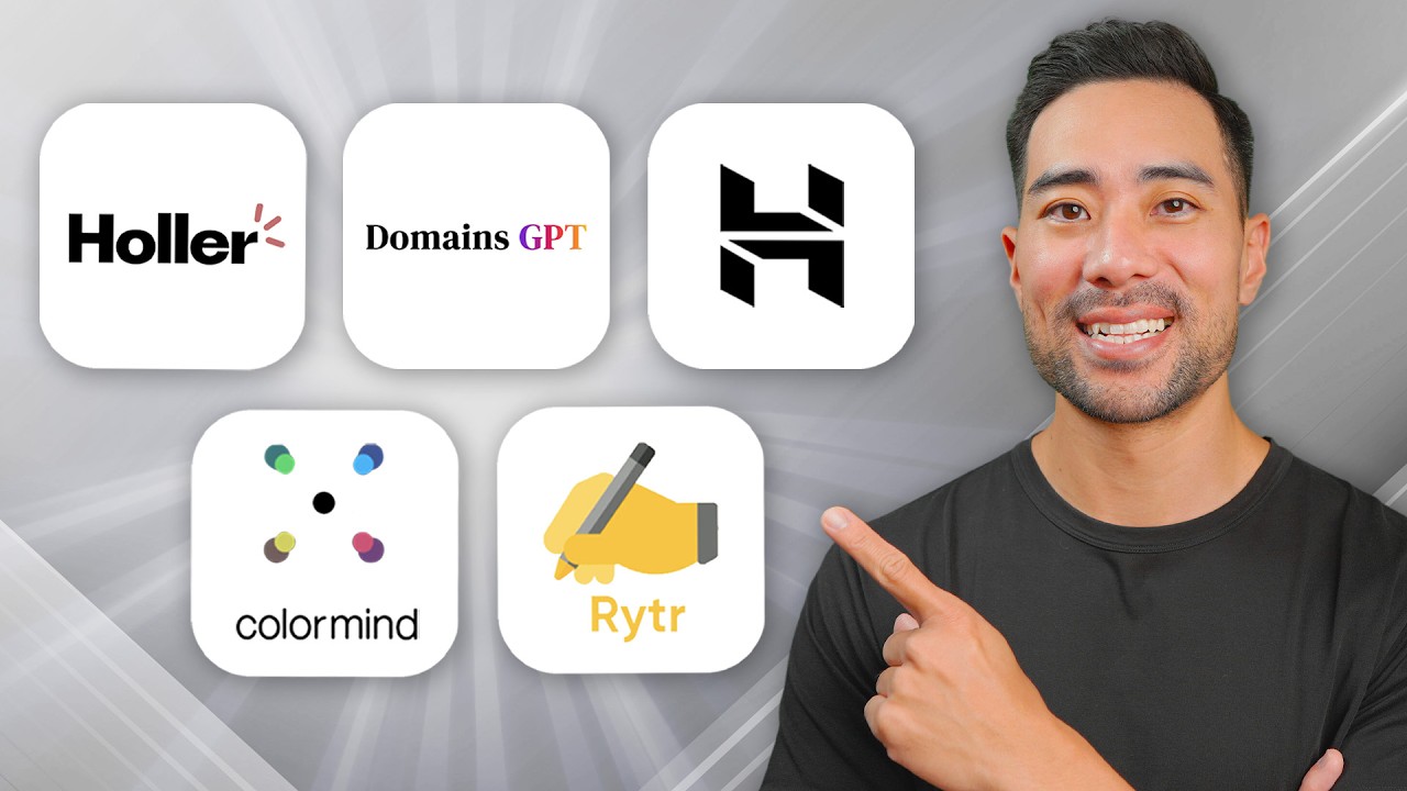 Launching Your Online Business Quickly Using AI Tools: Holler, Domains GPT, Hostinger, Color Mind, and Writer